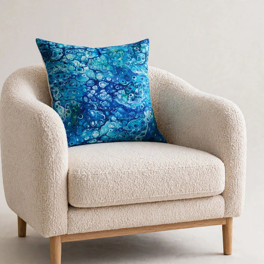 Zierkissen Sofa-Kissen Dunkelblau 45x45cm