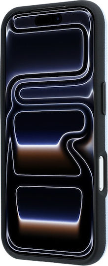 Mercedes Θήκη Leather Semi Wrap Wood Effect Magsafe Iphone 18 Pro Max 17 Pro Max Μπλε