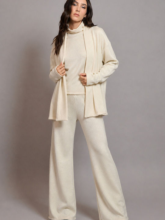 Damen Kimono Beige