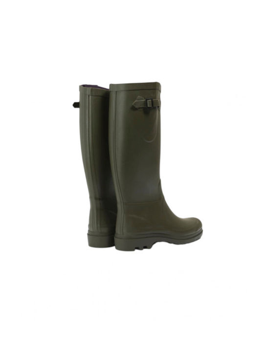 Damenstiefel Khaki