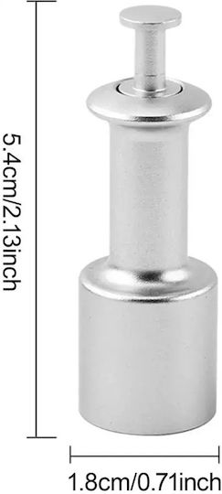 4bars A009 Magnetisches Werkzeug zur Entfernung des Puck-Screens Silber