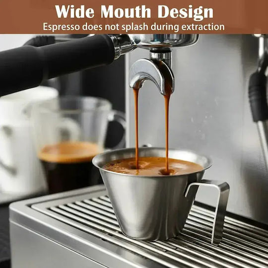 4bars A008 Pahar dozator pentru espresso inox 100ml