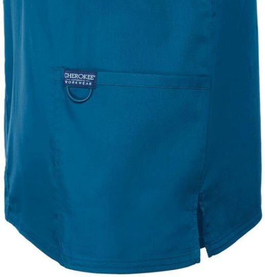 Cherokee Men's Medical Blouse Petrol Blue
