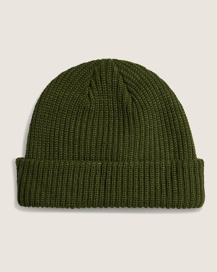 Core Basic Cuff Beanie Unisex Плетена Шапка в Зелен Цвят