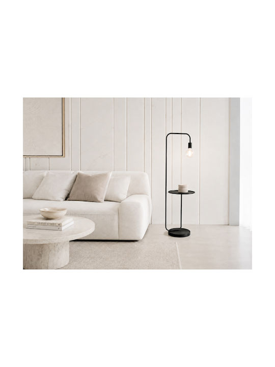 Bronzedesign Stehlampe Schwarz