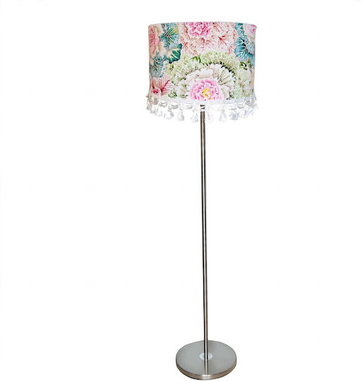 Soft Green Stehlampe mit Lampenbirnensockel E27 Grün