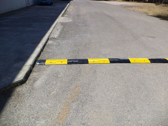Verkehrsschilder Protektor-Rampe in Schwarz Farbe