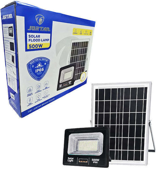 Водоустойчив Соларен LED Прожектор 500W с Фотоклетка и Дистанционно IP66