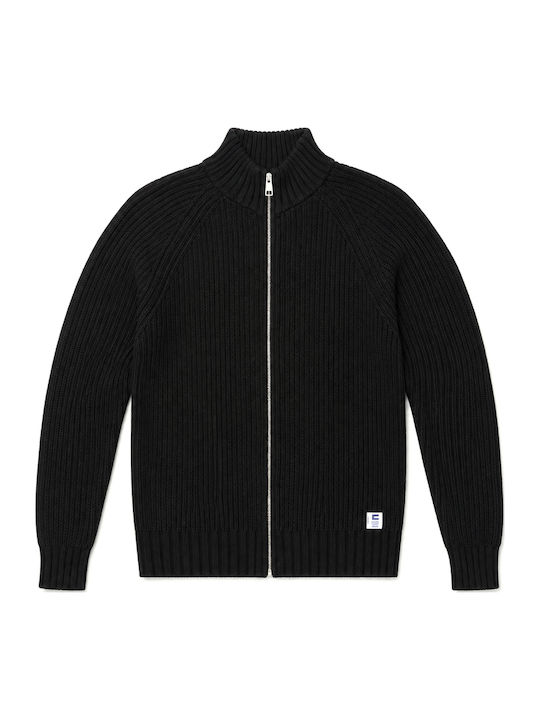 Men's Knitted Cardigan Black