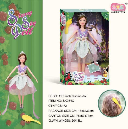 Fairy - Sk054c Doll For 3+ Years 33cm