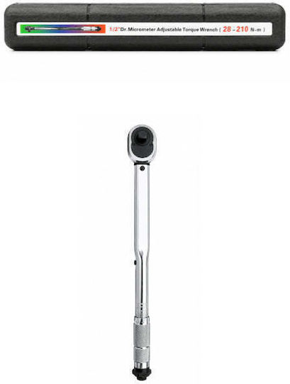 Drehmomentschlüssel Antriebsgröße 1/2" Römisch 210-210 Nm mit Gesamtlänge 46cm