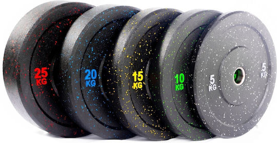 MDS Placă Bumper De Tip Olimpic Cauciuc 1 x 10kg Φ50mm