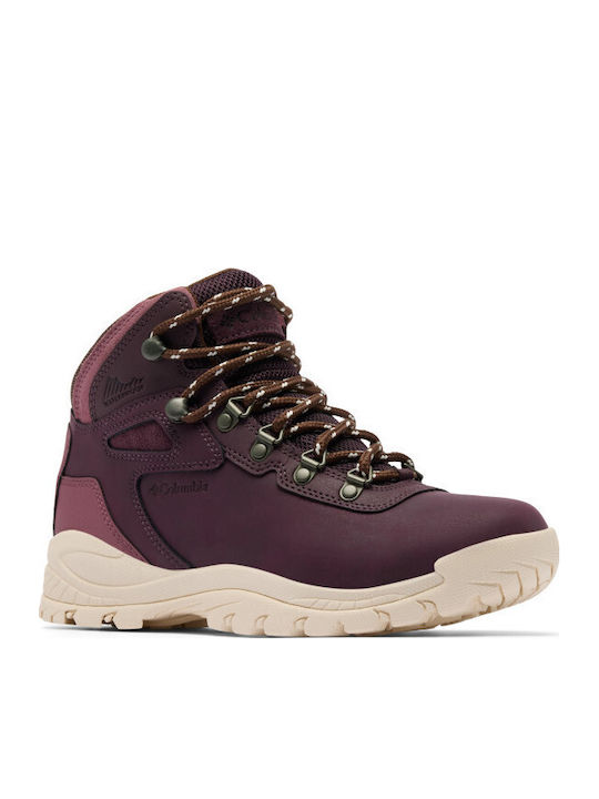 Columbia Newton Ridge Plus Women's Hiking Boots Waterproof Purple