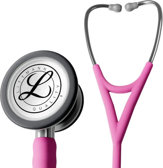 3M Littmann Cardiology IV Cardiology Stethoscope with Double Chestpiece Pink