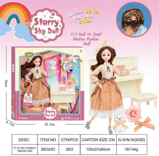 Sk024c Puppe Für Über 3 Jahre 32cm