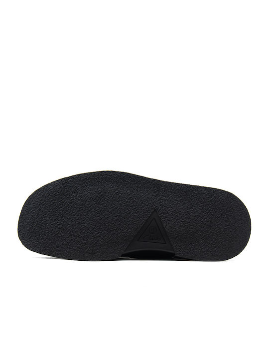 Torview Leather Men's Moccasins in Black Colour
