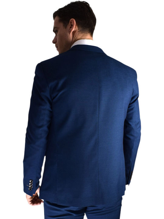 Men's Suit with Vest Navy