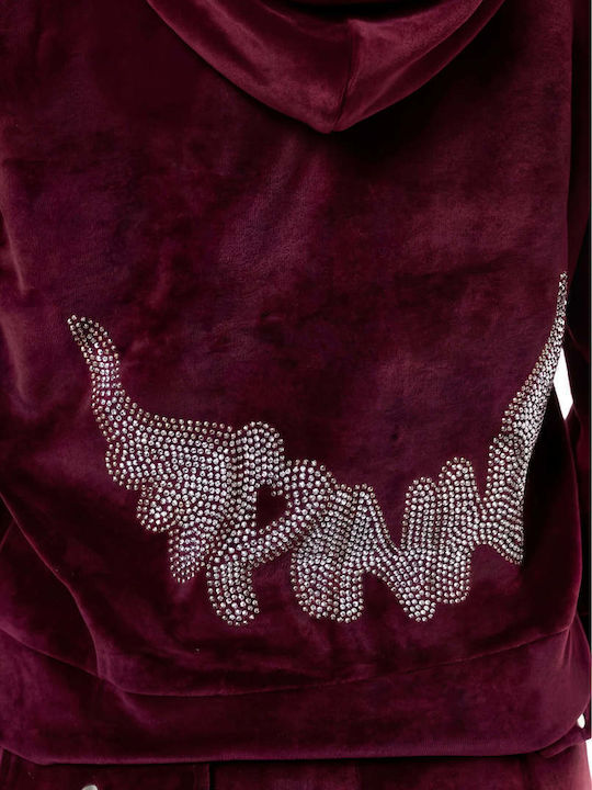 Velvet Tracksuit Set Pink