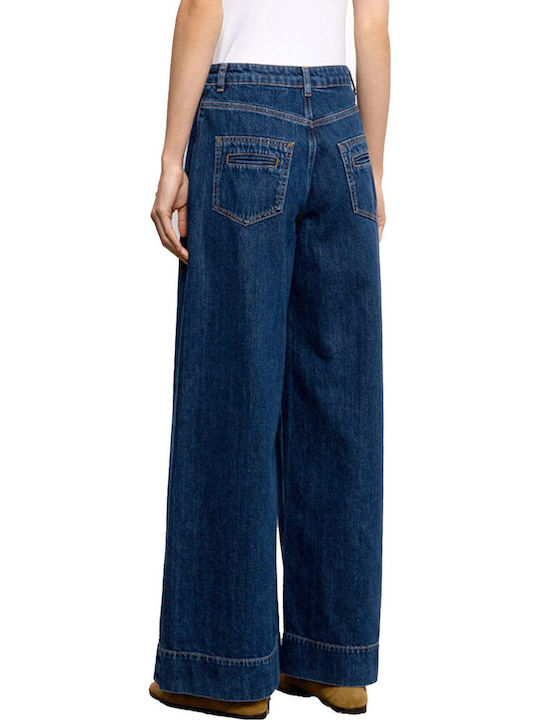 Damen Jeans Hosen in Breit Bein Stil