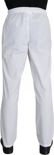 Axon Safety Pantaloni Sugar de bucătar Unisex Albi Axon 004917-white