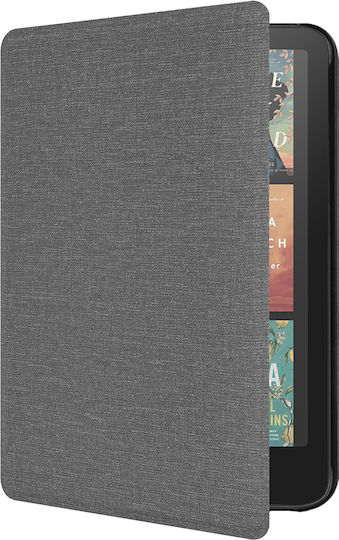 Inkora Flip Cover Dauerhafte Graue Kindle Paperwhite 2024
