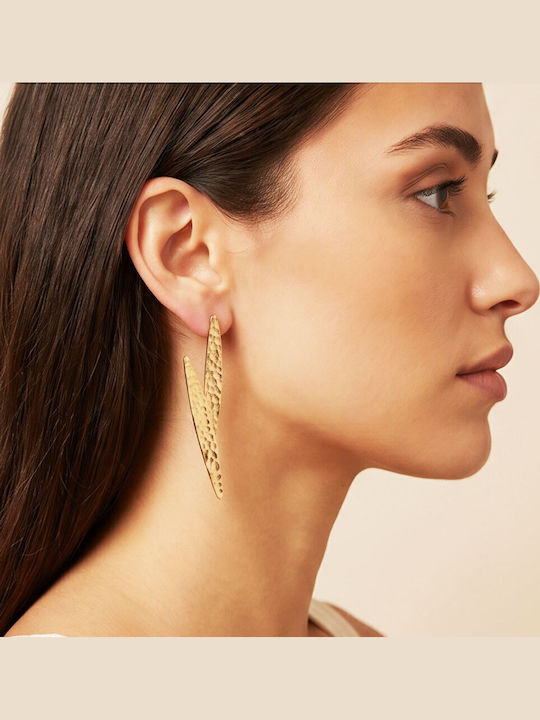 Touch Gold Plated Earrings 2154 5 Gold