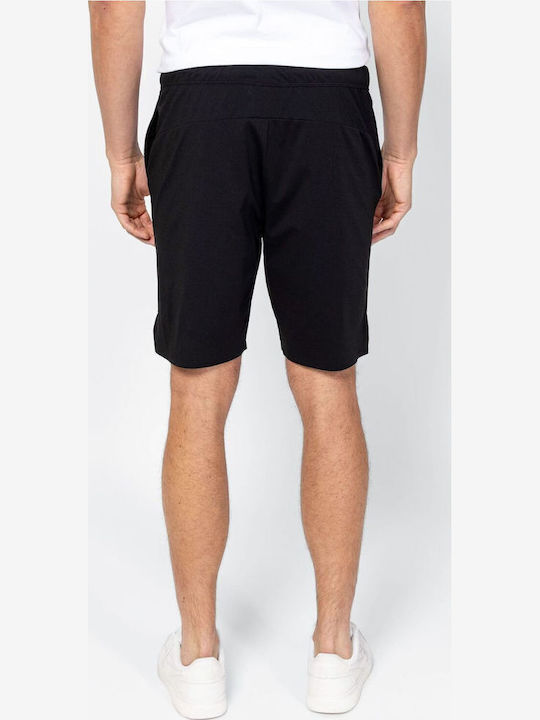 Pantaloni Scurți Bărbați Sport Negru