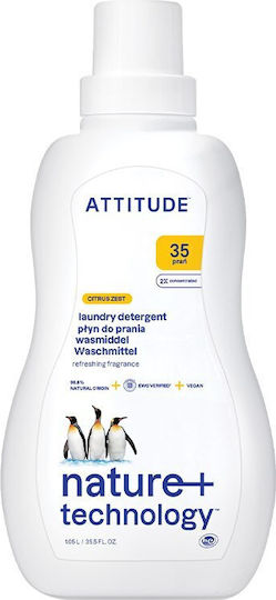 Attitude Detergent Lichid pentru Rufe pentru Bebeluși 1.05lt (35 Măsuri)