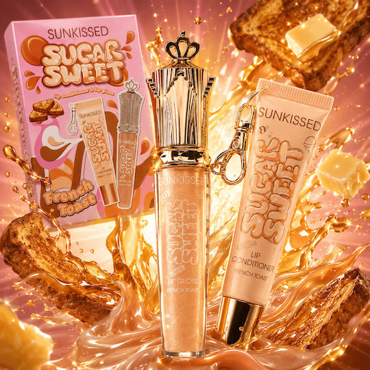 Sunkissed Sugar Sweet Σετ Μακιγιάζ για τα Χείλη Sunkissed