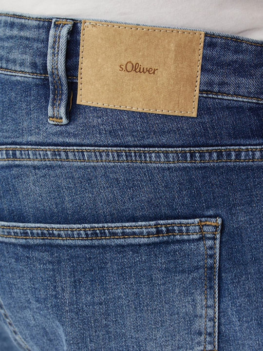 Casby Pantaloni de blugi pentru bărbați Relaxed Straight Fit Albastru