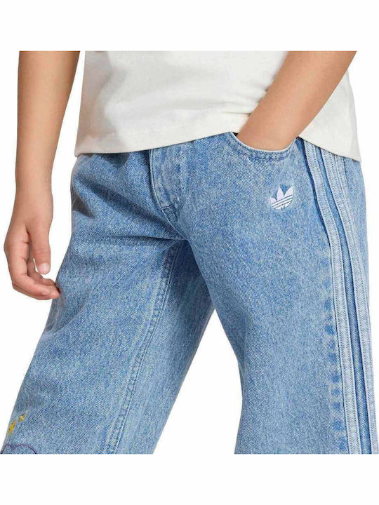 adidas Kids' Jeans Trousers Blue