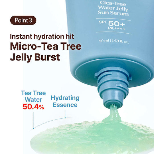 Tage Cica-Tree Water Jelly Sunscreen Serum SPF50+ 50ml
