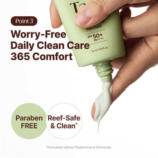 Tage Cica-Tree Soothing Sunscreen Face Lotion SPF50+ 50ml