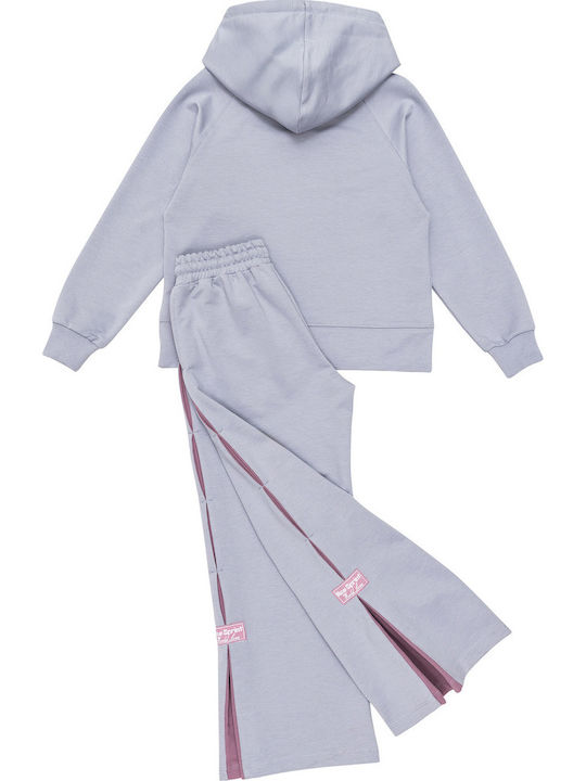 Kinder Sweatpants Set Flieder