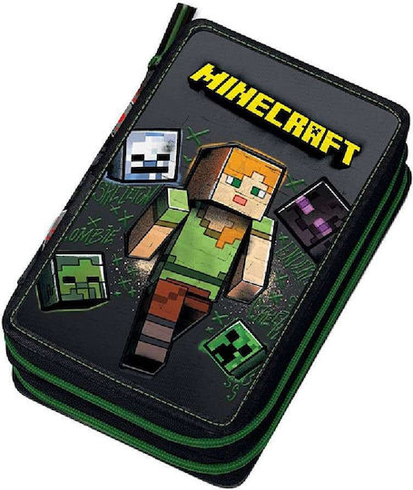 Street Street Minecraft Pencil Case Filled Multicolour