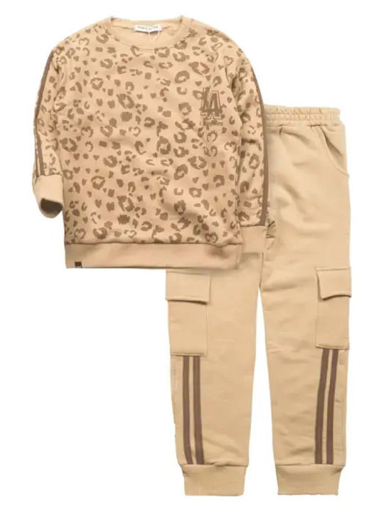 Kinder Trainingsanzüge Beige 2 Stück