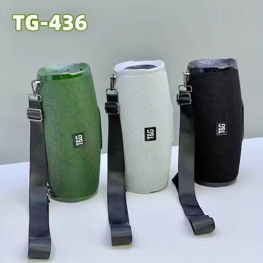 TG-436 Bluetooth Speaker 20W with Battery Life up to 6 hours Gray