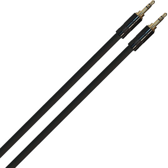 Proel 3.5mm Male To RCA Male Audio Cable Black 1.5m With Gold Plated Terminals CHLP175LU15