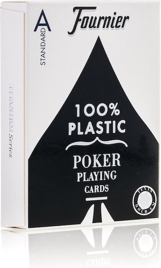 Fournier Playing Cards Single Plastic for Poker Blue