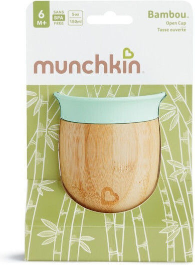Munchkin Kids Cup from Bamboo Light Blue 148ml for 6m+