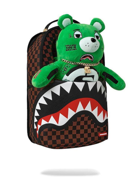 Sprayground Σχολική Τσάντα Πλάτης Γυμνασίου - Λυκείου BEAR POUCH 2N1 DLXSV