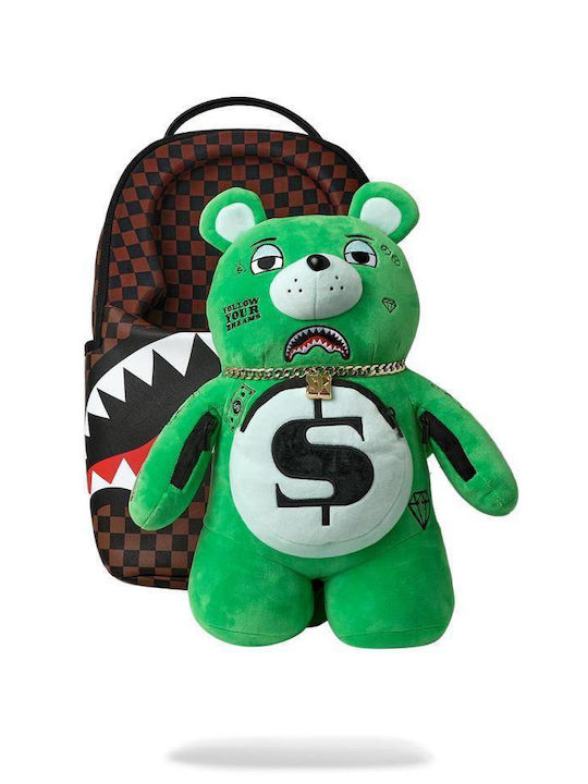 Sprayground Σχολική Τσάντα Πλάτης Γυμνασίου - Λυκείου BEAR POUCH 2N1 DLXSV