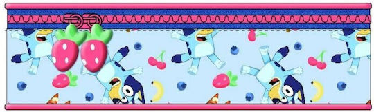 Graffiti Blue Bluey Ученически несесер Син