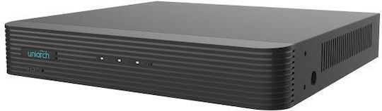 Uniarch NVR-110E2 Überwachungsvideorekorder 10 Kanäle mit Auflösung 4K