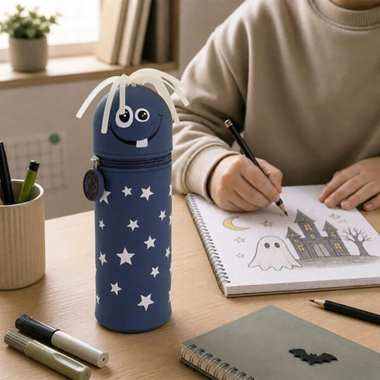 Lulubug Monster Gang Zilly Blue Pencil Case