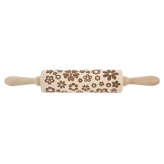 Orion Wooden Kitchen Rolling Pin 39cm