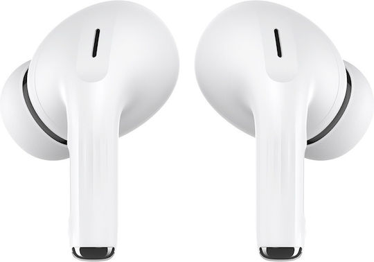 Moye Aurras 3 In-ear Bluetooth Handsfree Ακουστικά με Θήκη Φόρτισης Λευκά