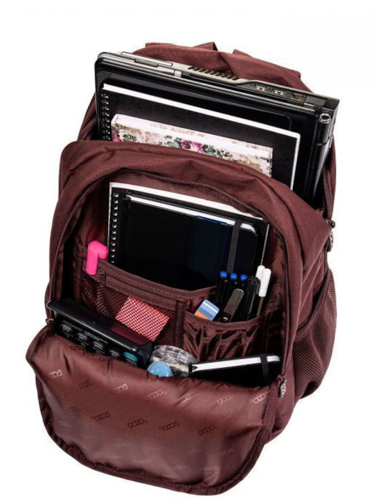 Polo Pins Ученическа Раница за Гимназия с Джоб за Бутилка Черна 20 л 30 x 22 x 44 см 2026