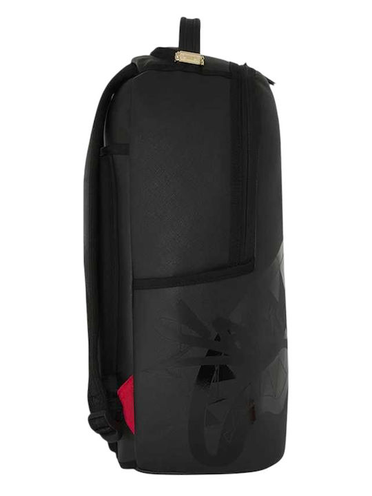 Sprayground Lux Black Ghost Drip School Backpack Junior High-High School Black 29 x 15 x 46cm