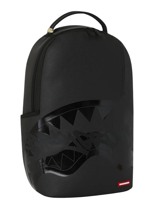 Sprayground Lux Black Ghost Drip School Backpack Junior High-High School Black 29 x 15 x 46cm